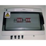 600V Fused Combiner Box 6 Inputs 1 Outputs 63A Isolator Type II SPD
